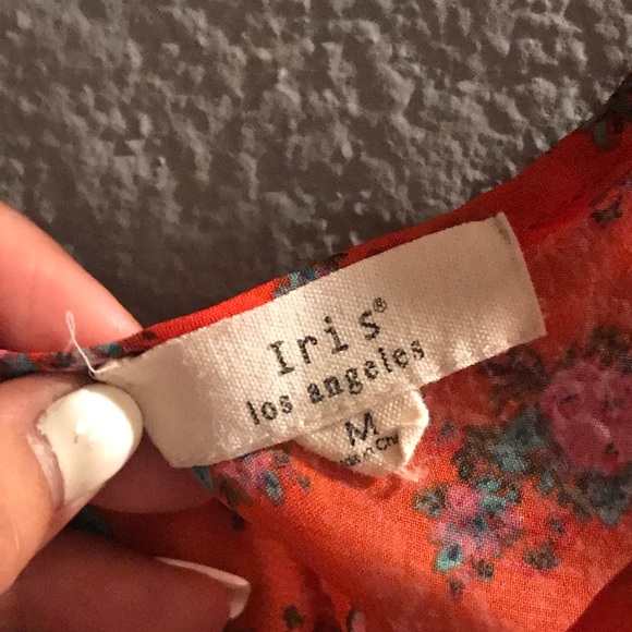 Orange blouse - Picture 2 of 2